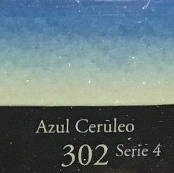 1/2 GODET ACUARELA 'SENNELIER 302' AZUL CERLEO