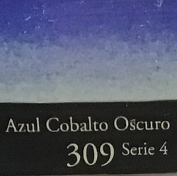 1/2 GODET ACUARELA 'SENNELIER 309' AZUL COBALTO OSCURO