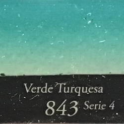 1/2 GODET ACUARELA 'SENNELIER 843' VERDE TURQUESA