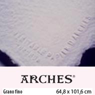 PAPEL ACUARELA ARCHES 356gr. BLANCO NATURAL SATINADO 65x102 cm.