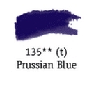 TUBO 8ml. ACUARELA 'AQUAFINE 135' PRUSSIAN BLUE