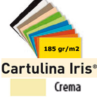 CARTULINA CREMA 185gr. 50x65 cm