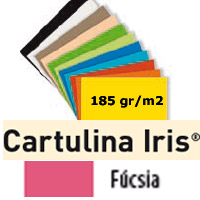 CARTULINA FUCSIA 185gr. 50x65 cm