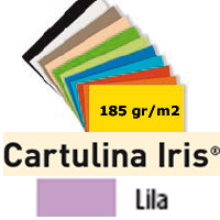 CARTULINA LILA 185gr. 50x65 cm