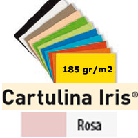 CARTULINA ROSA 185gr. 50x65 cm