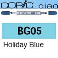 ROTULADOR <b>COPIC CIAO 'BG05' HOLLIDAY BLUE</b>