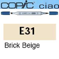 ROTULADOR <b>COPIC CIAO 'E31' BRICK BEIGE</b>