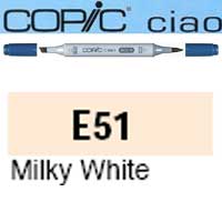 ROTULADOR <b>COPIC CIAO 'E51' MILKY WHITE</b>