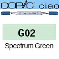 ROTULADOR <b>COPIC CIAO 'G02' SPECTRUM GREEN</b>