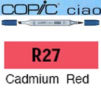 ROTULADOR <b>COPIC CIAO 'R27' CADMIUM RED</b>