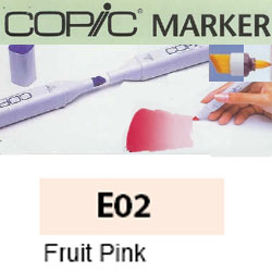 ROTULADOR <b>COPIC MARKER 'E02' FRUIT PINK</b>