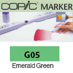 ROTULADOR <b>COPIC MARKER 'G05' EMERALD GREEN</b>