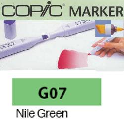 ROTULADOR <b>COPIC MARKER 'G07' NILE GREEN</b>