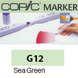 ROTULADOR <b>COPIC MARKER 'G12' SEA GREEN</b>