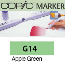 ROTULADOR <b>COPIC MARKER 'G14' APPLE GREEN</b>