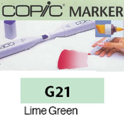 ROTULADOR <b>COPIC MARKER 'G21' LIME GREEN</b>