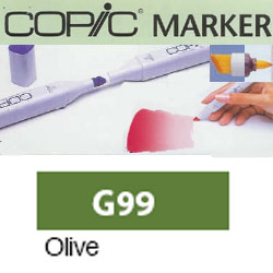 ROTULADOR <b>COPIC MARKER 'G99' OLIVE</b>
