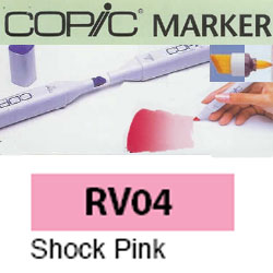 ROTULADOR <b>COPIC MARKER 'RV04' SHOCK PINK</b>