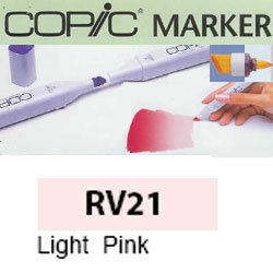 ROTULADOR <b>COPIC MARKER 'RV21' LIGHT PINK</b>