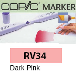 ROTULADOR <b>COPIC MARKER 'RV34' DARK PINK</b>