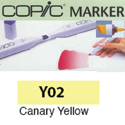 ROTULADOR <b>COPIC MARKER 'Y02' CANARY YELLOW</b>