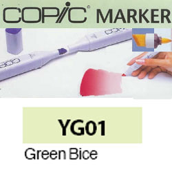 ROTULADOR <b>COPIC MARKER 'YG01' GREEN BICE</b>