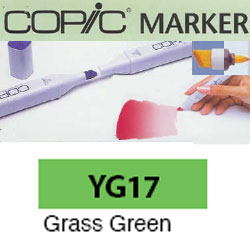 ROTULADOR <b>COPIC MARKER 'YG17' GRASS GREEN</b>
