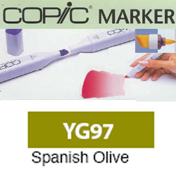 ROTULADOR <b>COPIC MARKER 'YG97' SPANISH OLIVE</b>
