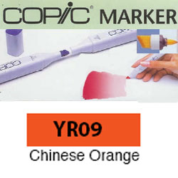 ROTULADOR <b>COPIC MARKER 'YR09' CHINESE ORANGE</b>