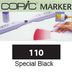 ROTULADOR <b>COPIC MARKER '110' SPECIAL BLACK</b>