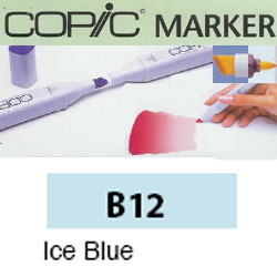 ROTULADOR <b>COPIC MARKER 'B12' ICE BLUE</b>