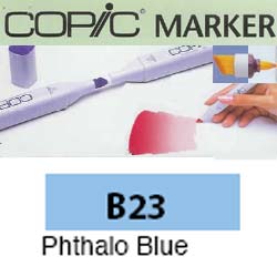 ROTULADOR <b>COPIC MARKER 'B23' PHTALO BLUE</b>