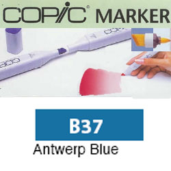 ROTULADOR <b>COPIC MARKER 'B37' ANTWERP BLUE</b>
