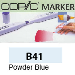 ROTULADOR <b>COPIC MARKER 'B41' POWDER BLUE</b>