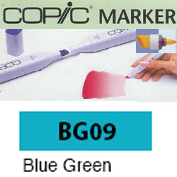 ROTULADOR <b>COPIC MARKER 'BG09' BLUE GREEN</b>