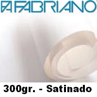 ROLLO ACUARELA. 'FABRIANO' 300gr. SATINADO 1,40x10 m.